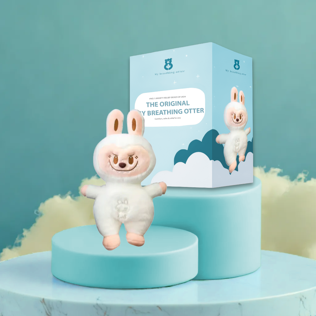 Breathing Otter – Interactive Plush Toy with Gentle Rhythmic Motion