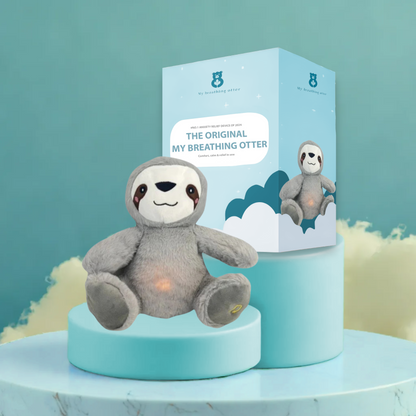 Breathing Otter – Interactive Plush Toy with Gentle Rhythmic Motion