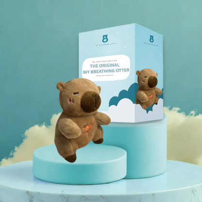 Breathing Otter – Interactive Plush Toy with Gentle Rhythmic Motion