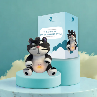 Breathing Otter – Interactive Plush Toy with Gentle Rhythmic Motion