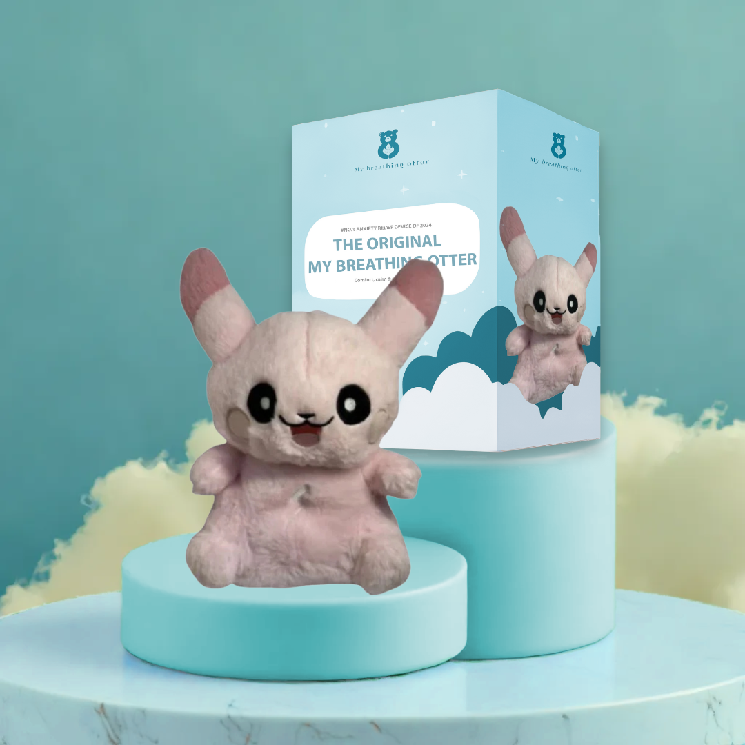 Breathing Otter – Interactive Plush Toy with Gentle Rhythmic Motion