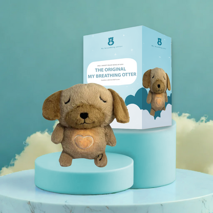 Breathing Otter – Interactive Plush Toy with Gentle Rhythmic Motion