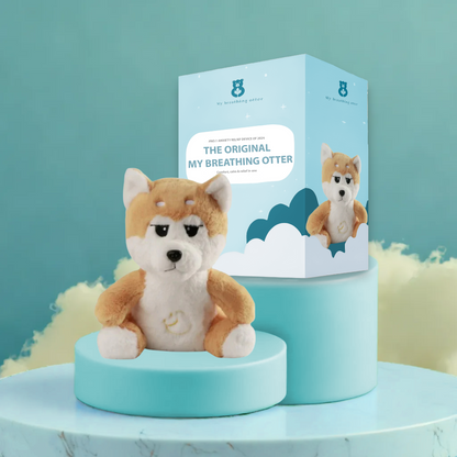 Breathing Otter – Interactive Plush Toy with Gentle Rhythmic Motion