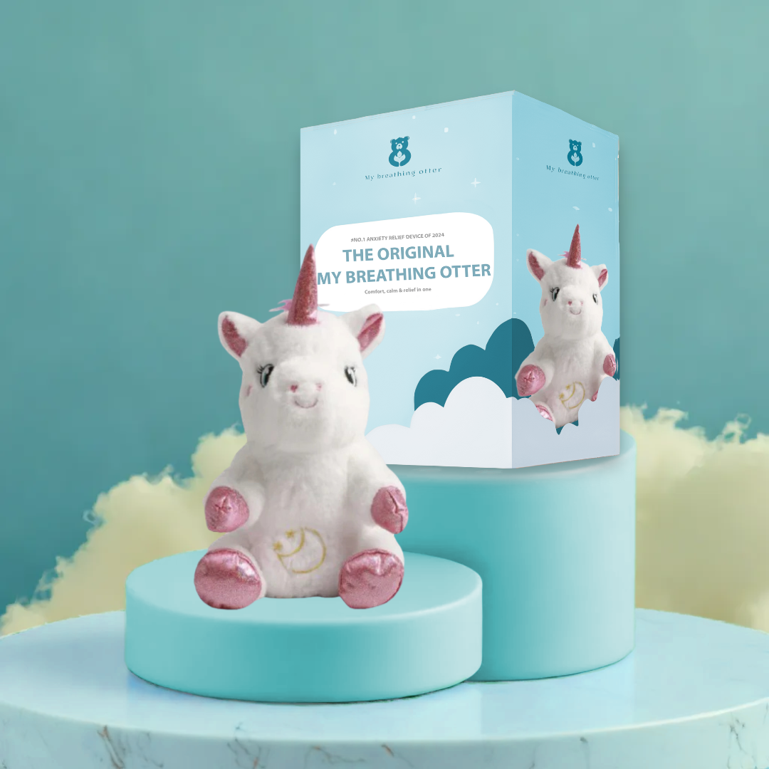 Breathing Otter – Interactive Plush Toy with Gentle Rhythmic Motion