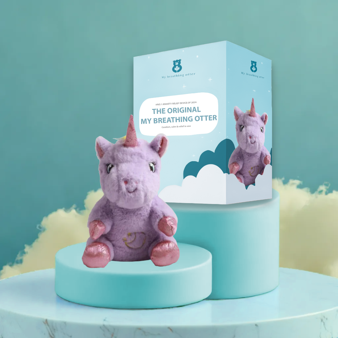 Breathing Otter – Interactive Plush Toy with Gentle Rhythmic Motion