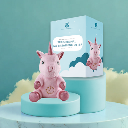 Breathing Otter – Interactive Plush Toy with Gentle Rhythmic Motion