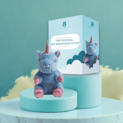 Breathing Otter – Interactive Plush Toy with Gentle Rhythmic Motion