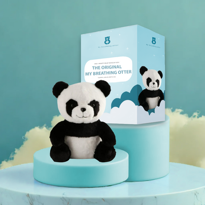 Breathing Otter – Interactive Plush Toy with Gentle Rhythmic Motion