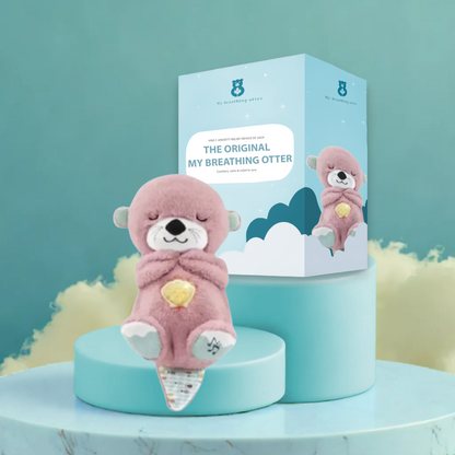 Breathing Otter – Interactive Plush Toy with Gentle Rhythmic Motion