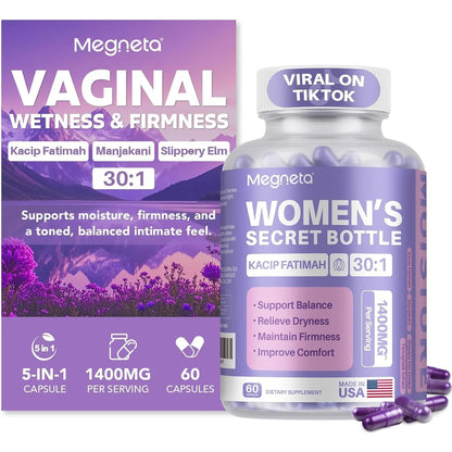 MEGNETA Vaginal Moisturizer – 60 Capsules