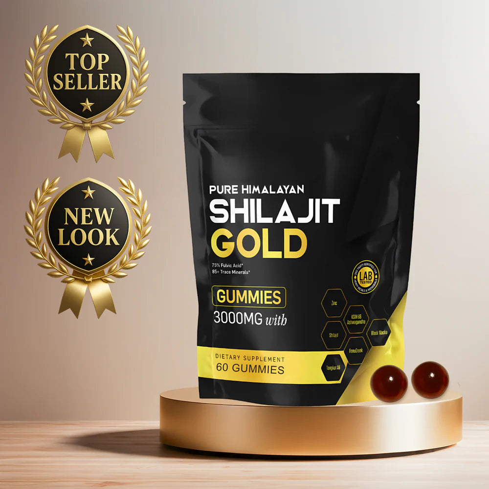 Himayalan Shilajit Gold Gummies – Natural Mineral & Wellness Support