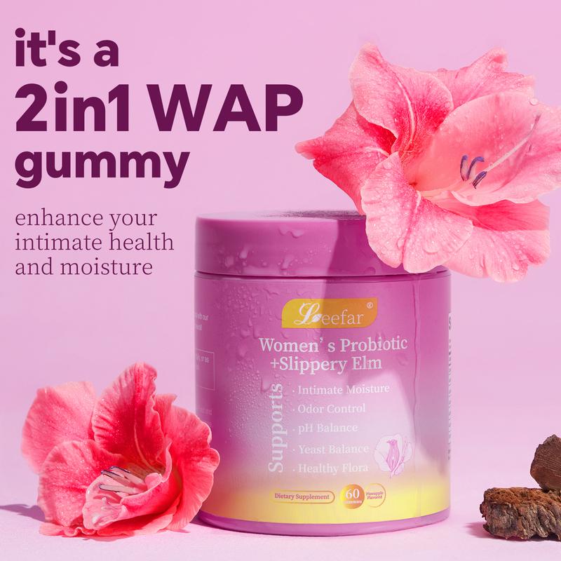 Women’s Probiotic + Prebiotic Pineapple Gummies – Plant-Based Daily Support