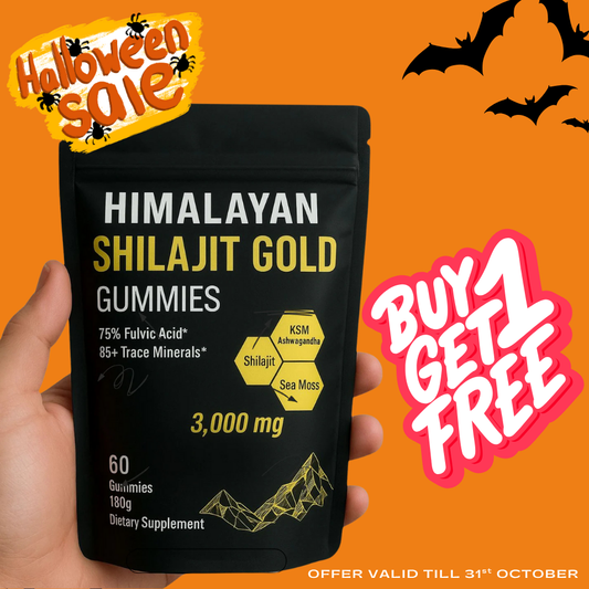 Himayalan Shilajit Gold Gummies – Natural Mineral & Wellness Support