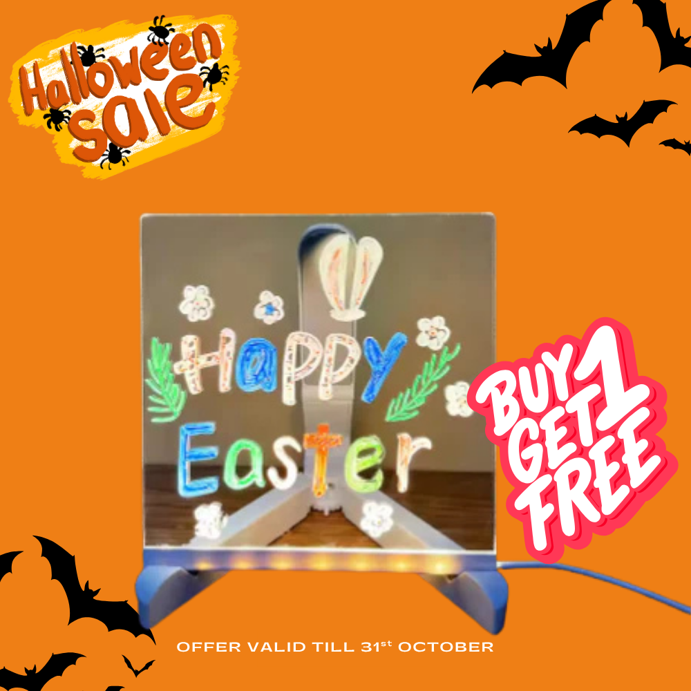 Glowing LED Drawing Board for Kids