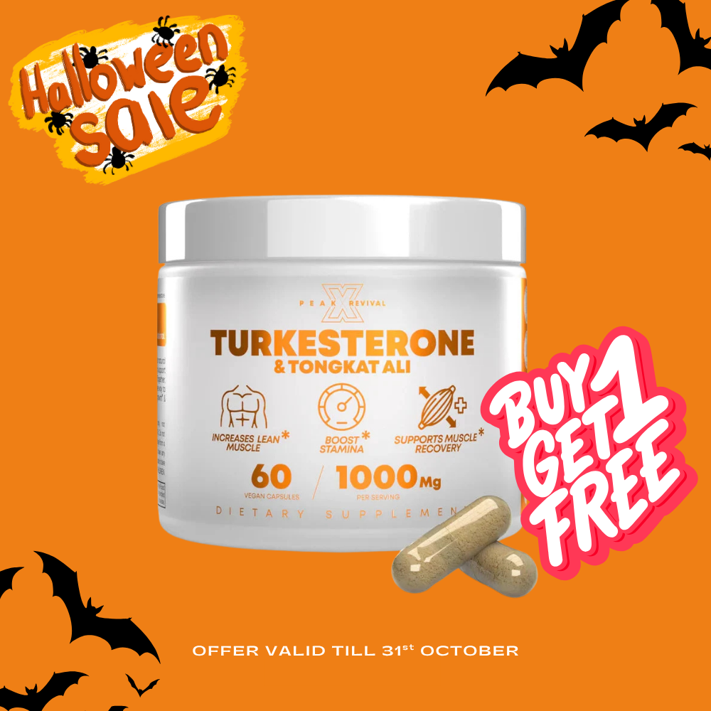 Turkesterone & Tongkat Ali Capsules – Natural Botanical Wellness Support