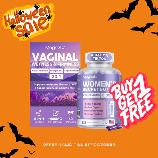 MEGNETA Vaginal Moisturizer – 60 Capsules