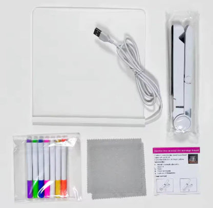Glowing LED Drawing Board for Kids