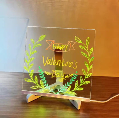 Glowing LED Drawing Board for Kids