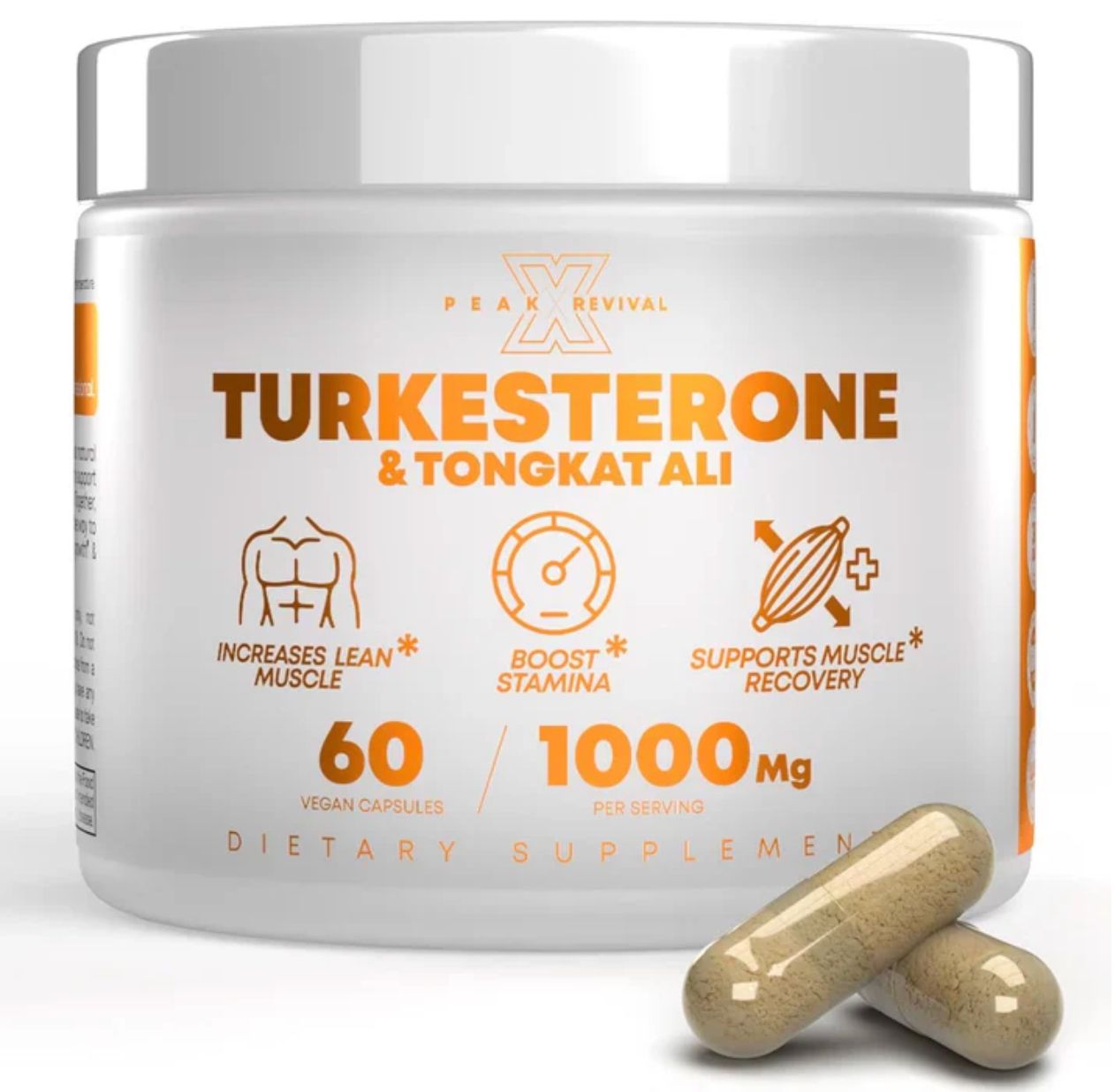 Turkesterone & Tongkat Ali – Testosterone Capsules