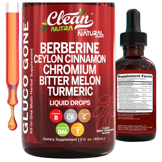 GlucoGo Liquid Drops - For Glucose Levels Support