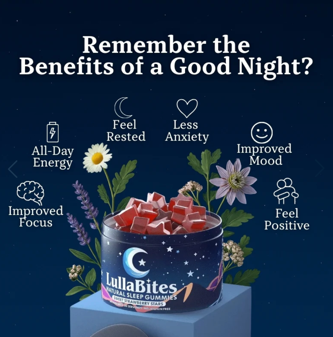 Lulla Bites Sleep Gummies
