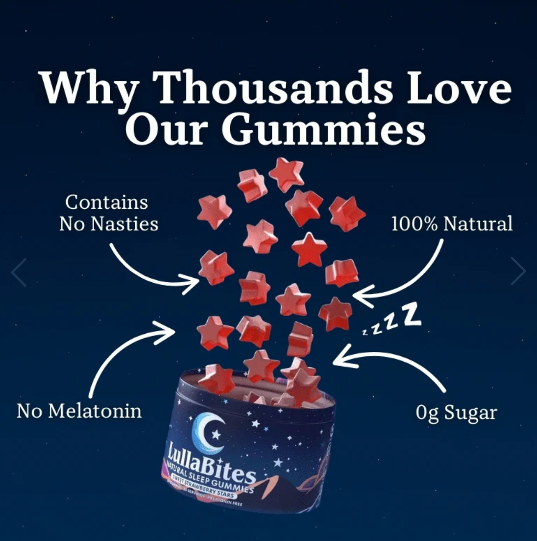 Lulla Bites Sleep Gummies