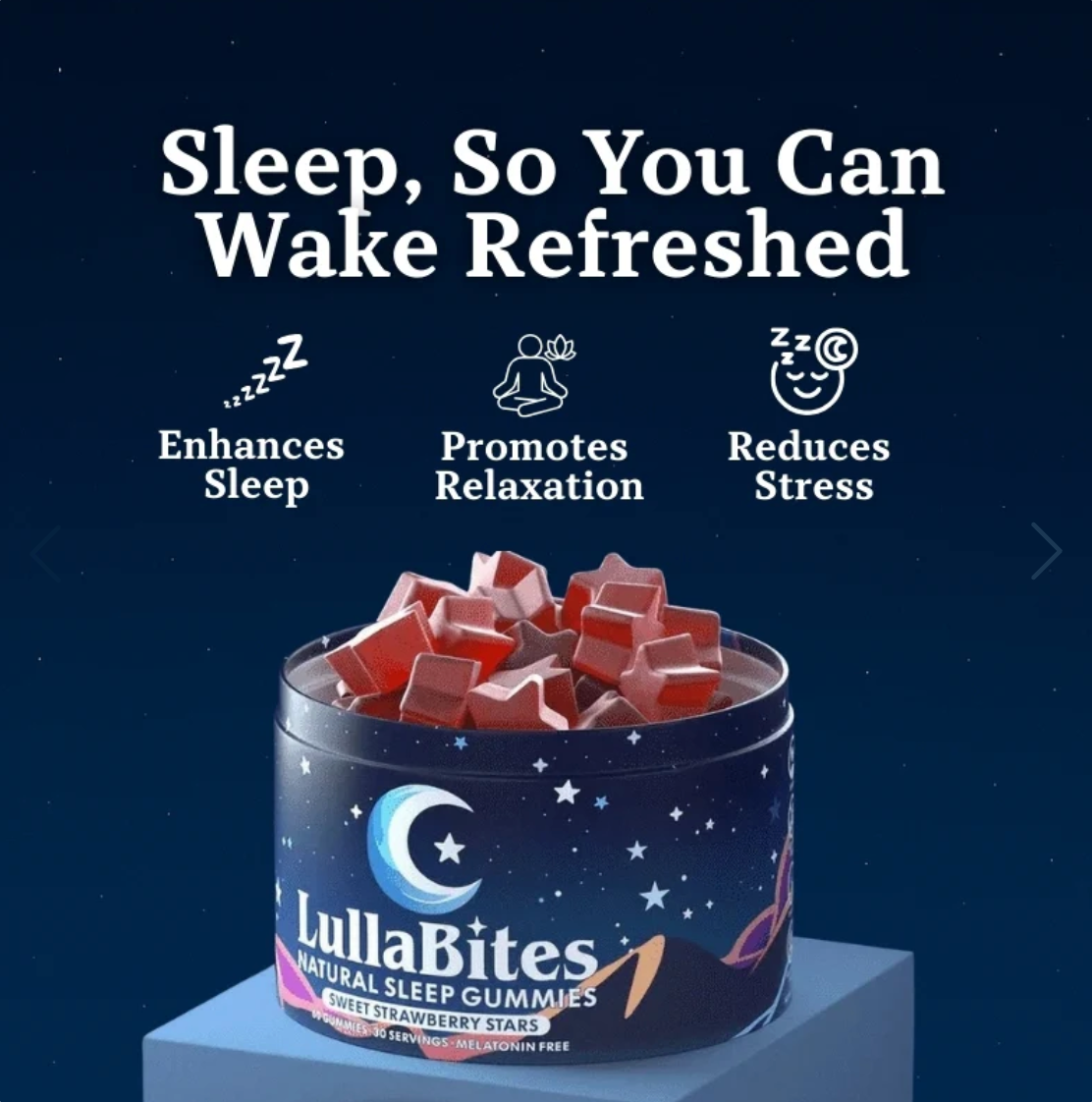 Lulla Bites Sleep Gummies