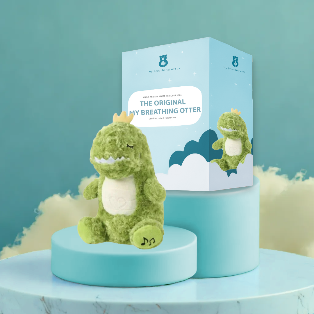 Breathing Otter – Interactive Plush Toy with Gentle Rhythmic Motion