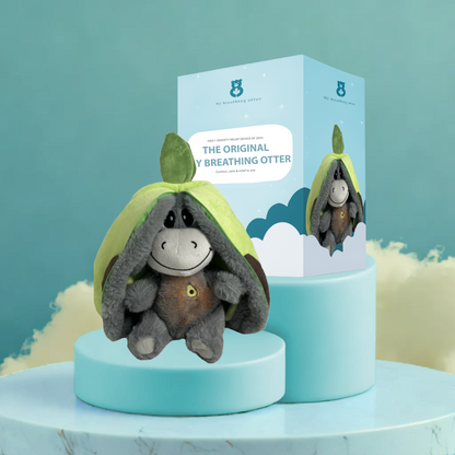 Breathing Otter – Interactive Plush Toy with Gentle Rhythmic Motion