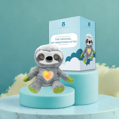 Breathing Otter – Interactive Plush Toy with Gentle Rhythmic Motion