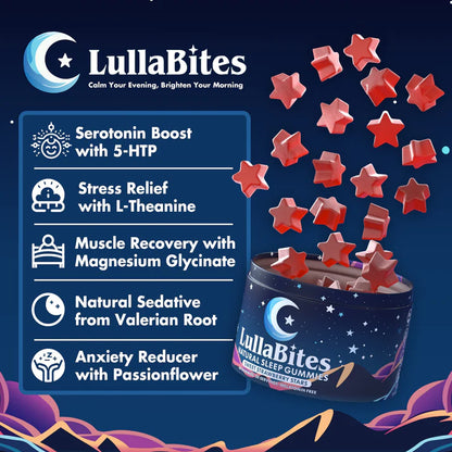 Lulla Bites Sleep Gummies