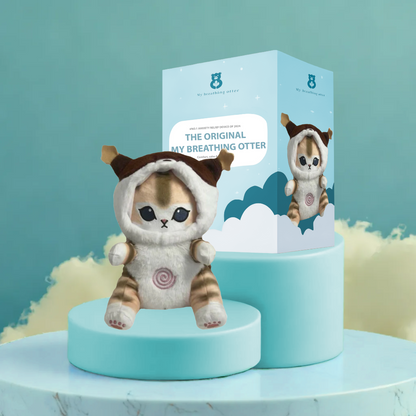 Breathing Otter – Interactive Plush Toy with Gentle Rhythmic Motion