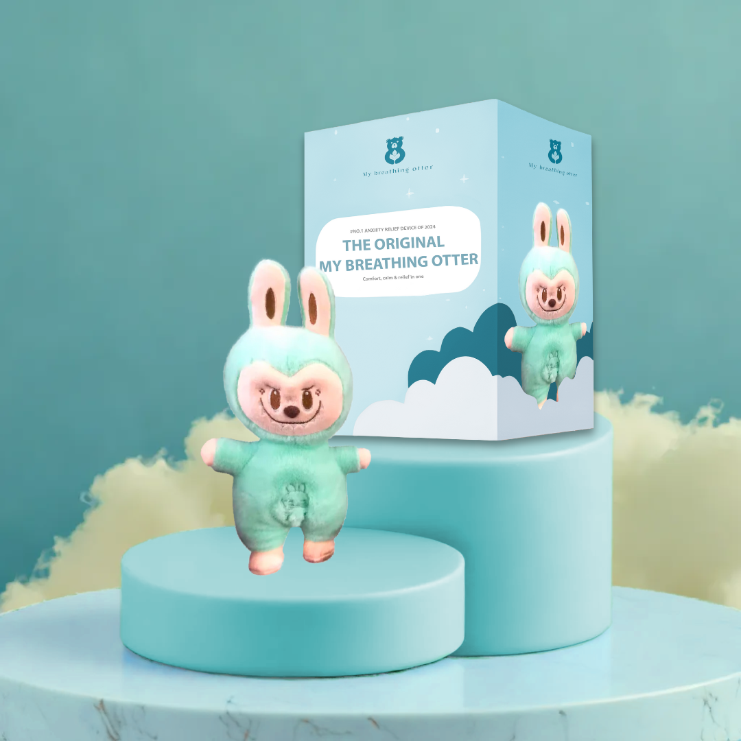 Breathing Otter – Interactive Plush Toy with Gentle Rhythmic Motion